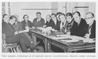Pakilan Visan johtokunnan kokous vuodelta 1966. Aarno Suomi toinen oikealta.