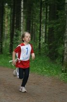 7v. tyttöjen sarjan voittaja Liisa Tuusjärvi, Viipurin Urheilijat