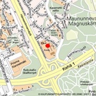 Leiri 1:n keskuspaikkana toimii Suomalais-venäläinen koulu Maununnevalla os. Kaarelankuja 2 (klikkaa hiirellä kartta suuremmaksi).