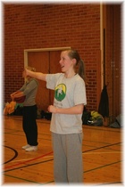 Ella Söderlund
näyttää pelisuunnan.