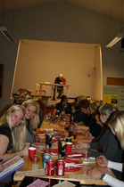 Tilaisuudessa muisteltiin sitä aikaa kun Pakilan Visa piti Bingoiltoja Pakilan VPK.n talolla.