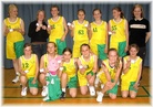 Pronssimitaleilla palkitut 1992 tyttömme.